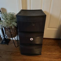 Sterlite 3 Drawer Plastic Drawers 