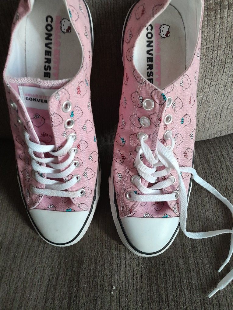 Adult  Hello Kitty Converse
