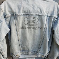 Womans Balenciaga Denim Jacket
