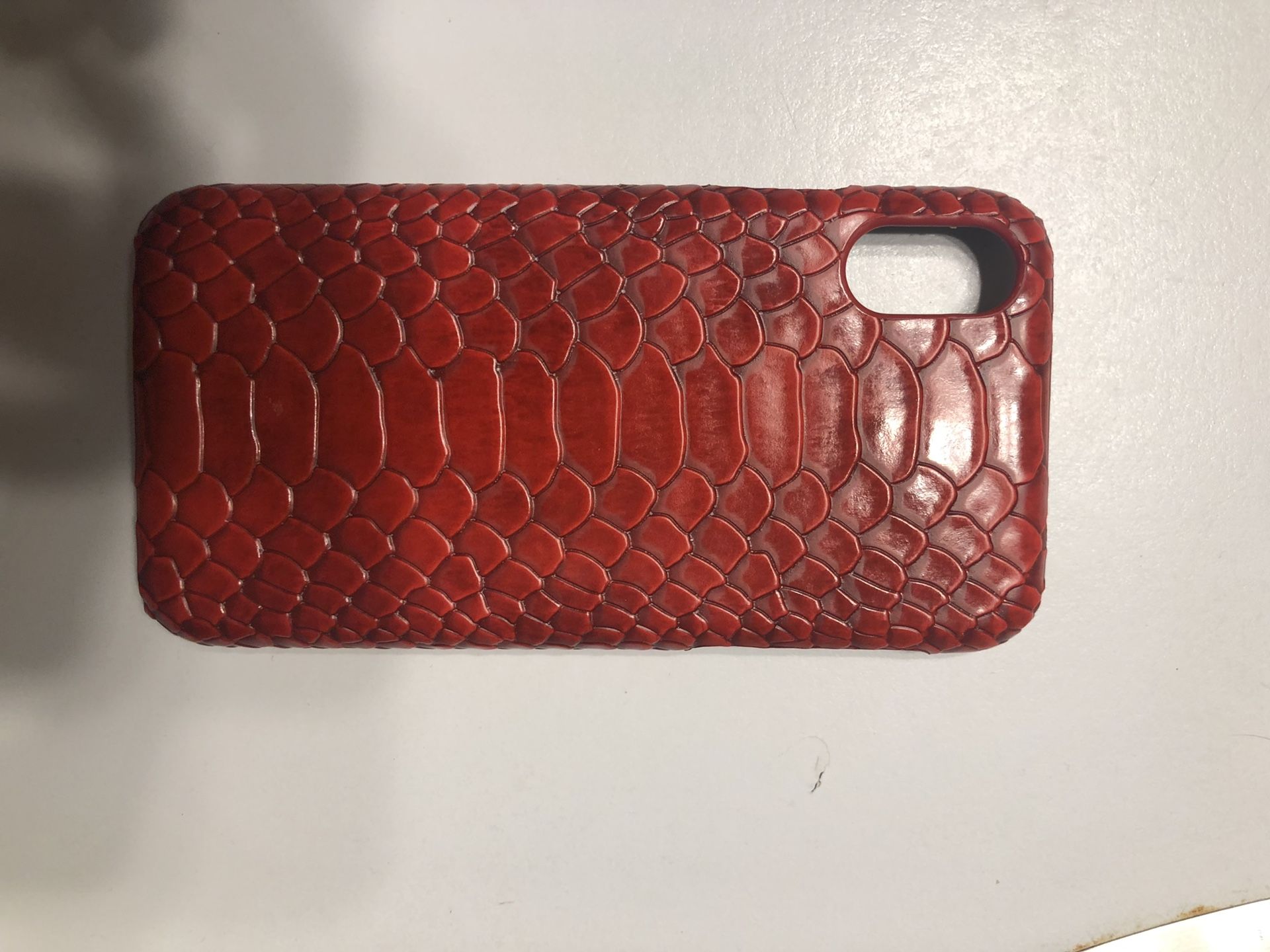 Sneak leather case IPHONE X