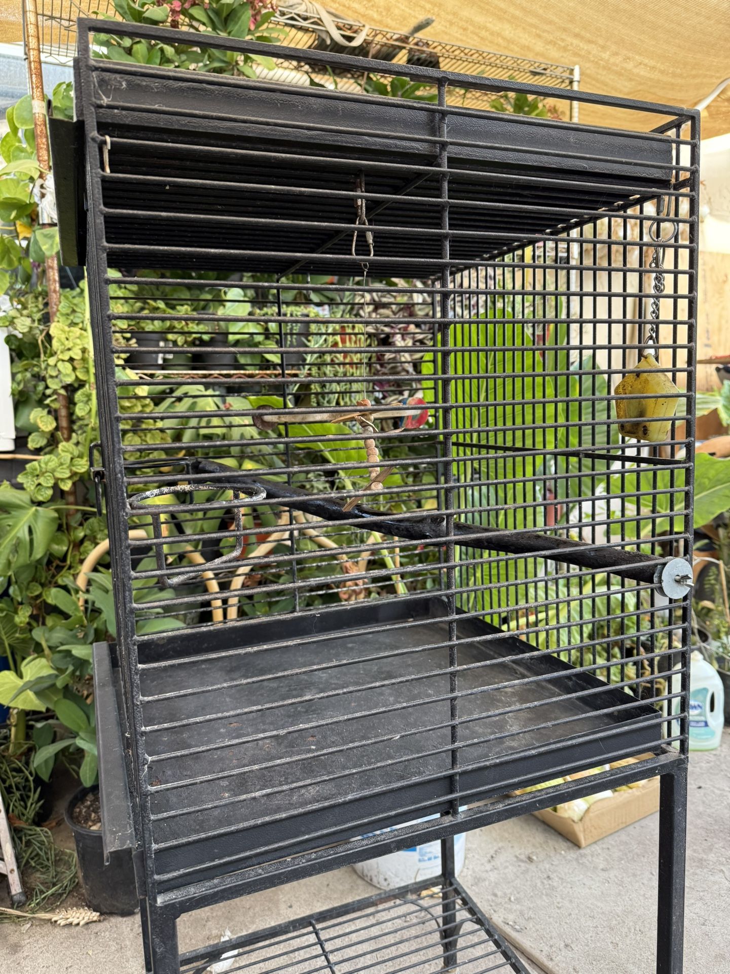 Large Rolling Bird Cage