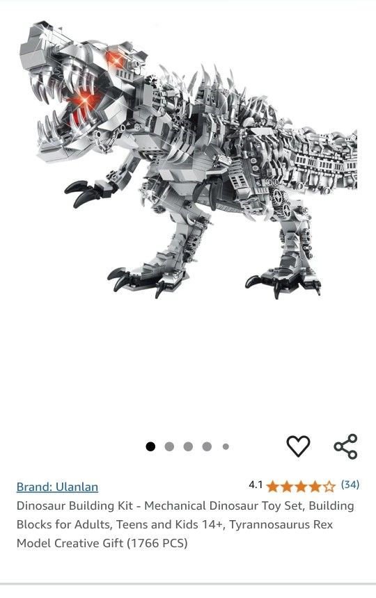 Dinosaur Building Kit - Mechanical Dinosaur Toy Set