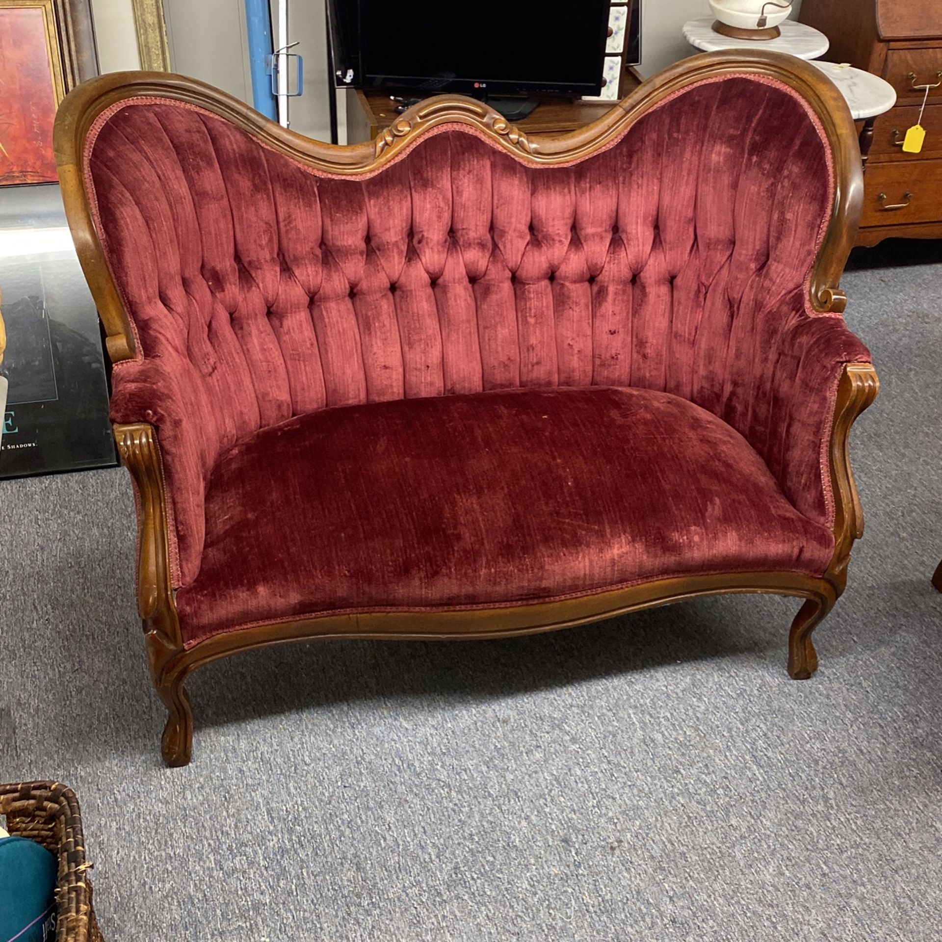 Victorian Loveseat (reproduction)