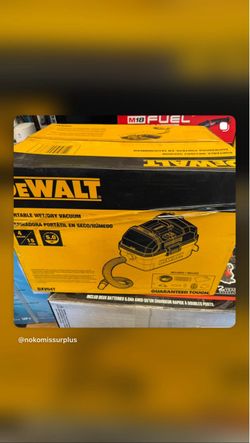 DEWALT DXV04T Portable Wet/Dry Vacuum