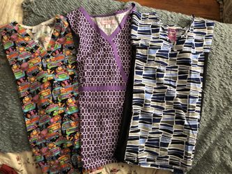 XL Scrubs Tops
