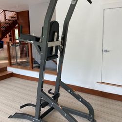 Hoist fitness gym equipment weight bench vertical knee raise $1000

