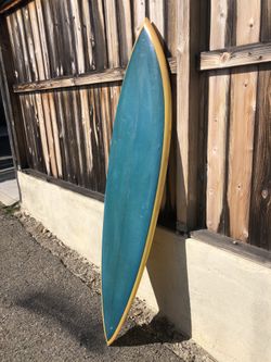 Surfboard Vintage Flamingo