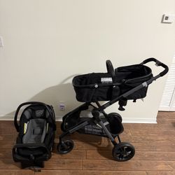 Pivot Expand Travel System Evenflo Stroller