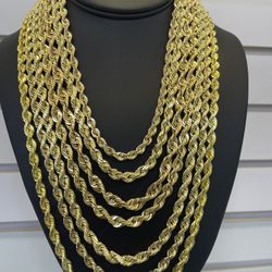 Rope Chain All Sizes Available 