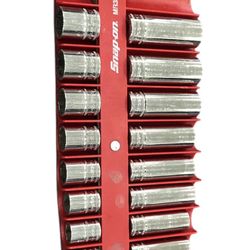 Snap-on 25pc 6 Point Socket Set In 1/2”