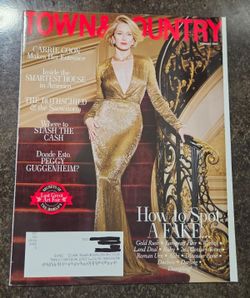 Town & Country Magazine February, 2025 Carrie Coon - How to Spot A Fake!