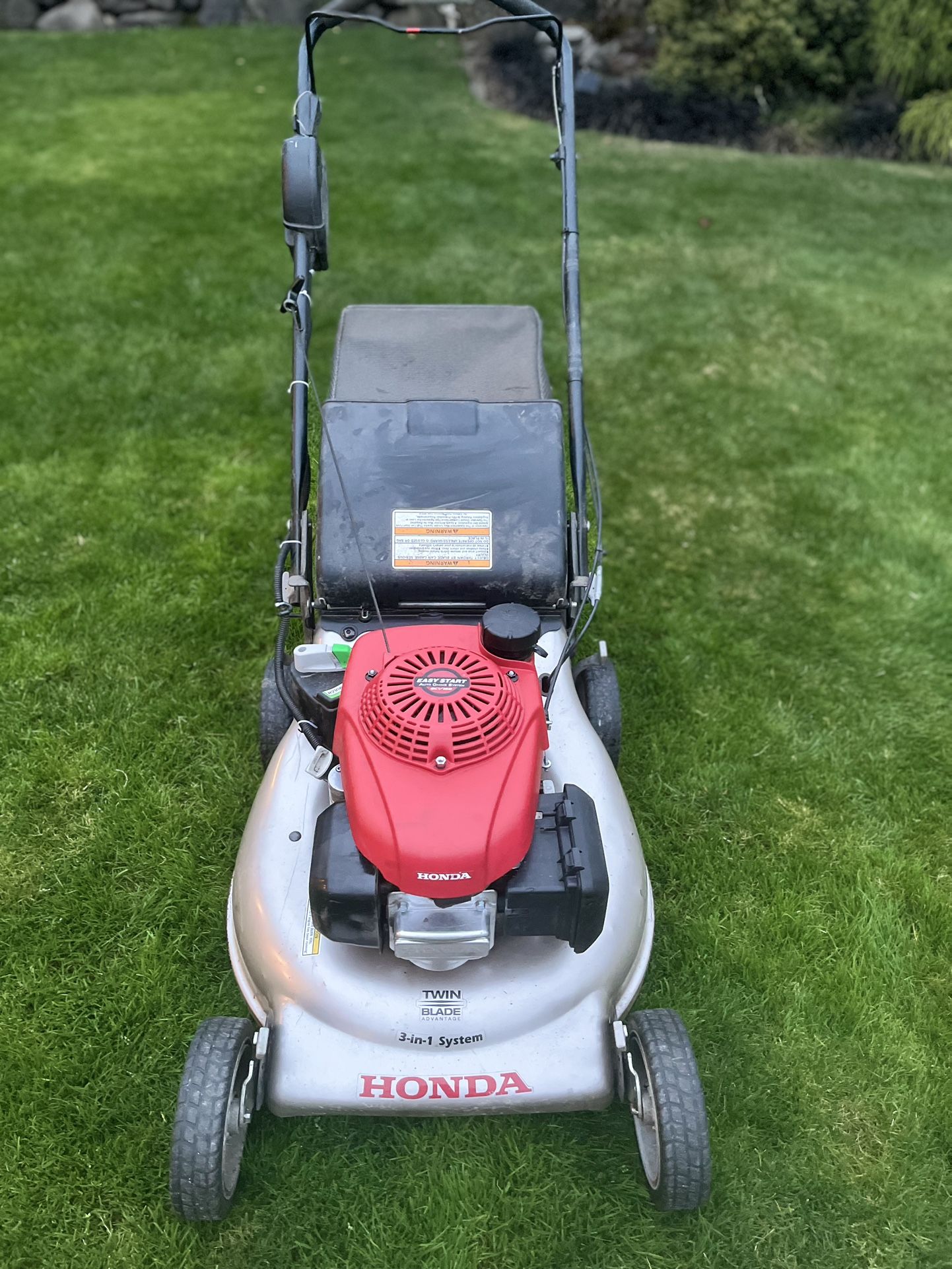 Honda Lawn Mower Dual Blade Walk Behind