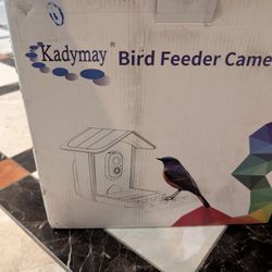 Solar Power Bird Feeder With Camera