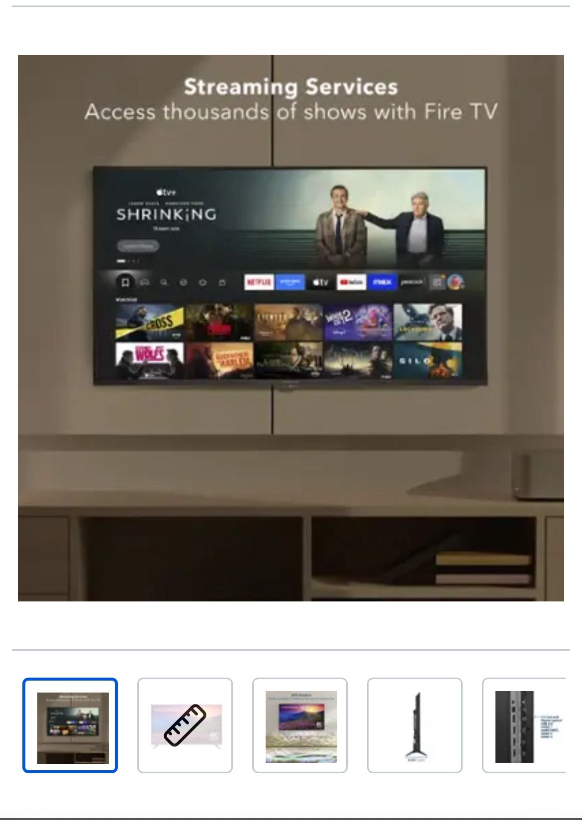 43 INCH FIRE SMART TV AND FIRESTICK INCLUDED WITH REMOTE. STILL NEW JUST MOVING AND WANT GONE.