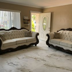 $1399  Brand New Sofa And Loveseat Set Made In The USA 🇺🇸 (Read Description Below)