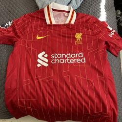 Original Mac Allister Liverpool Game Jersey Size Medium 