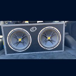 12” subs Ported box