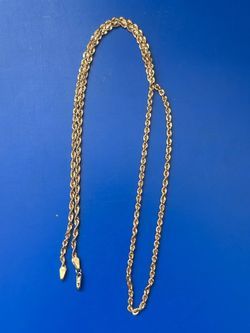 10k Gold Chain n Money tree Pendant