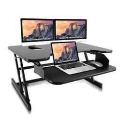 New in Box. Pyle Desk Top Adjustable Work Station Model PDRISO6.5