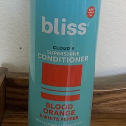 BLISS CLOUD 9 SUPERSHINE HAIR CONDITIONER BLOOD ORANGE & WHITE PEPPER 