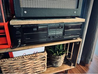 KENWOOD DUAL DECK CASSETTE PLAYER/RECORDER