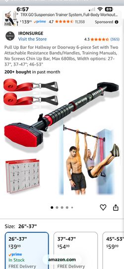 IronSurge Pull-up Bar