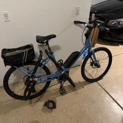 Electric Bike - Surf Board Bike Rack - E-Bike