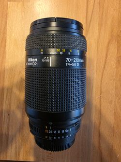 Nikon AF NIKKOR 70-210mm f/4-5.6D Lens