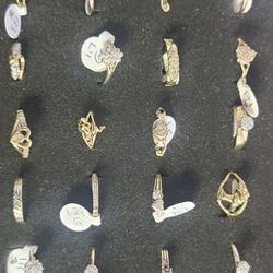 Beautifull 10k and 14k gold rings for $150 each 