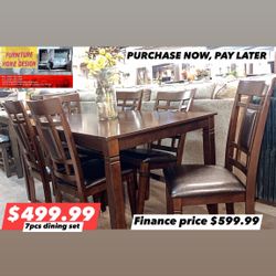 7pcs Dining Set