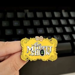 The Muppet Show Enamel Pin Jim Henson Kermit Retro TV Show Classic Cartoon