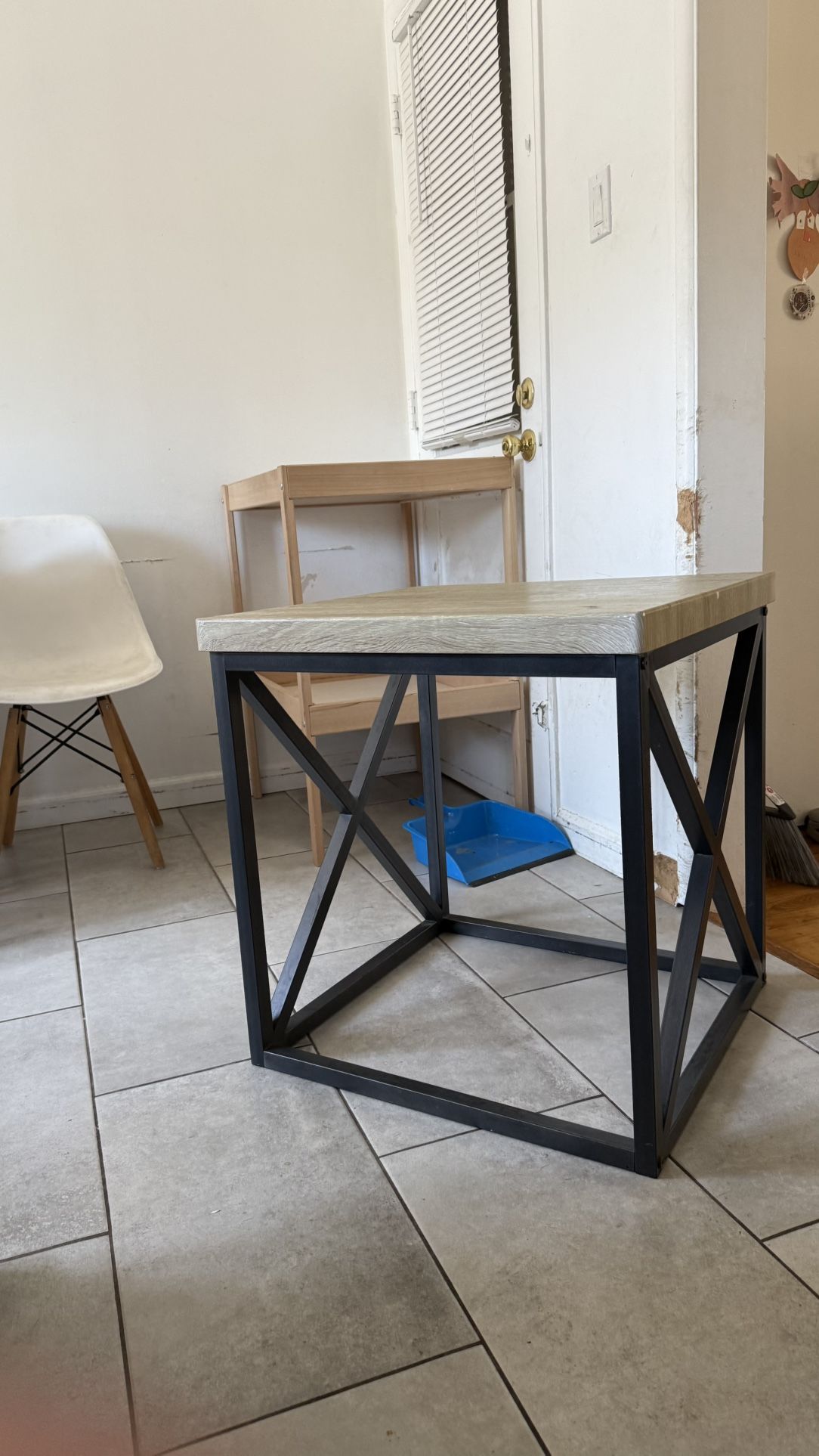 Modern Industrial Side Table / End Table