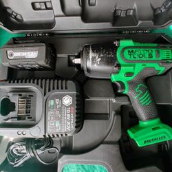 Matco Tools 20-V High Torque (1600FT LB ) Brushless 1/2 in' Impact Wrench with 5.0ah Battery/charger
