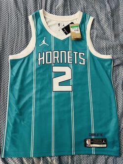 100% Authentic LaMelo Ball Hornets Swingman Jersey Size XL 52