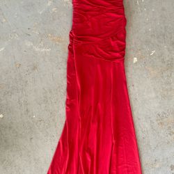 S Sabora Red Dress