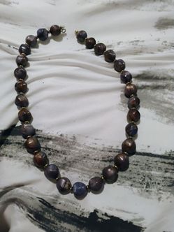 Purple Pearl necklace