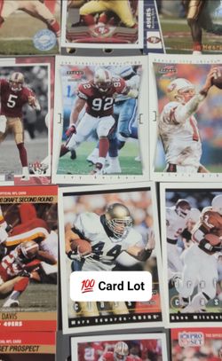 🏈 💯 Card Lot - San Francisco 49ers
