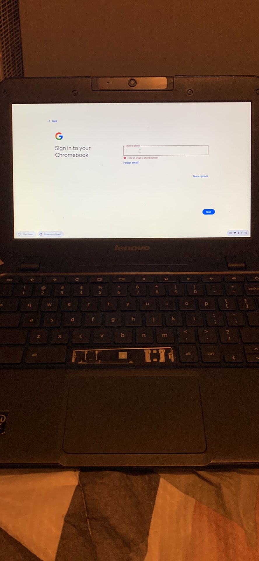 Lenovo Chromebook 