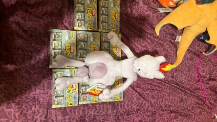 Pokémon Mewtwo plushy
