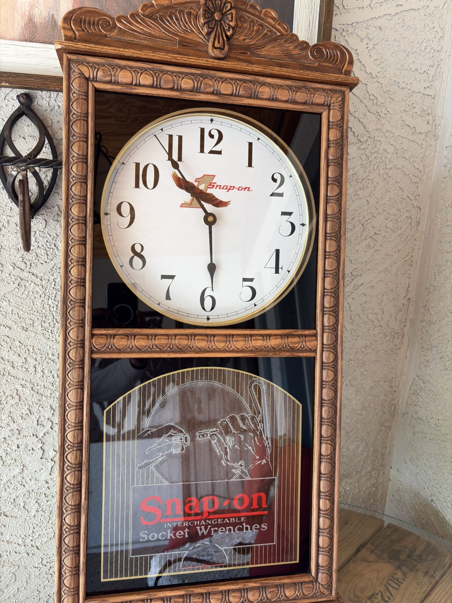 Rare Snap On Clock