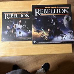 Star Wars Rebellion Board Game and Rise of the Empire Expansion Fantasy Flight Games