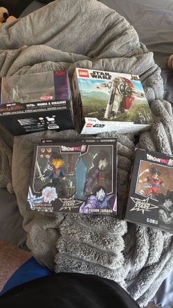 Action figures and legos