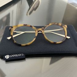 Peepers Reading Glasses And Case 1.75 Magnification 