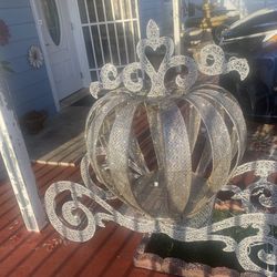 Carroza decorativa para fiesta de 15 años