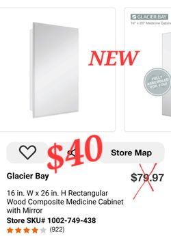 Medicine Cabinet with Mirror