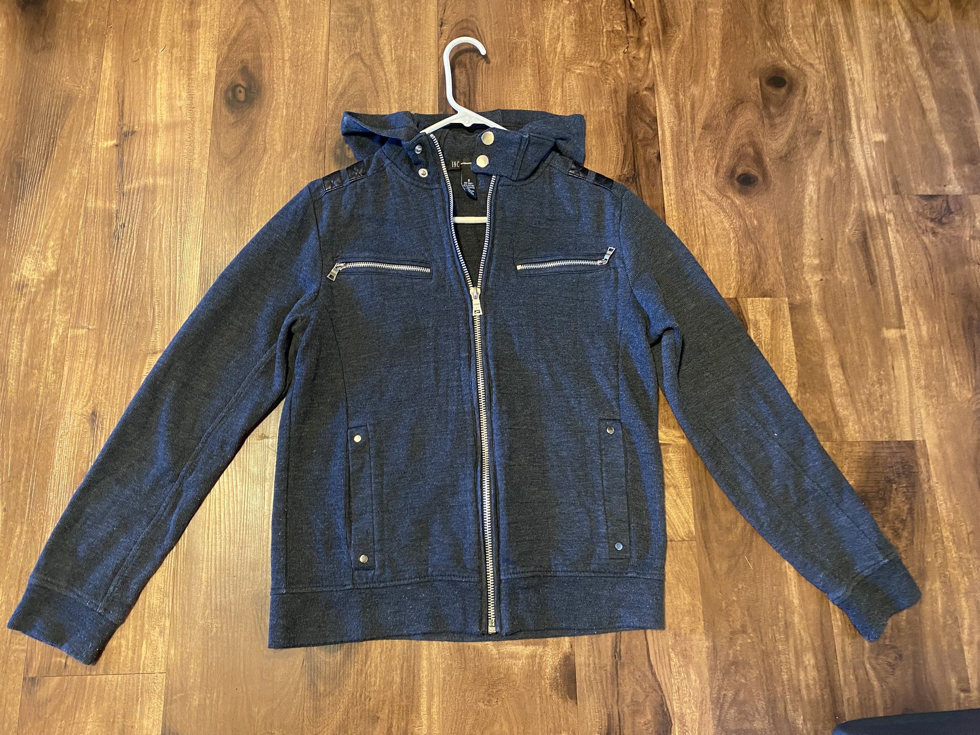 Brand new Mens INC brand Dark Gray Jacket Up For Sale 