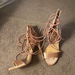 pink heels