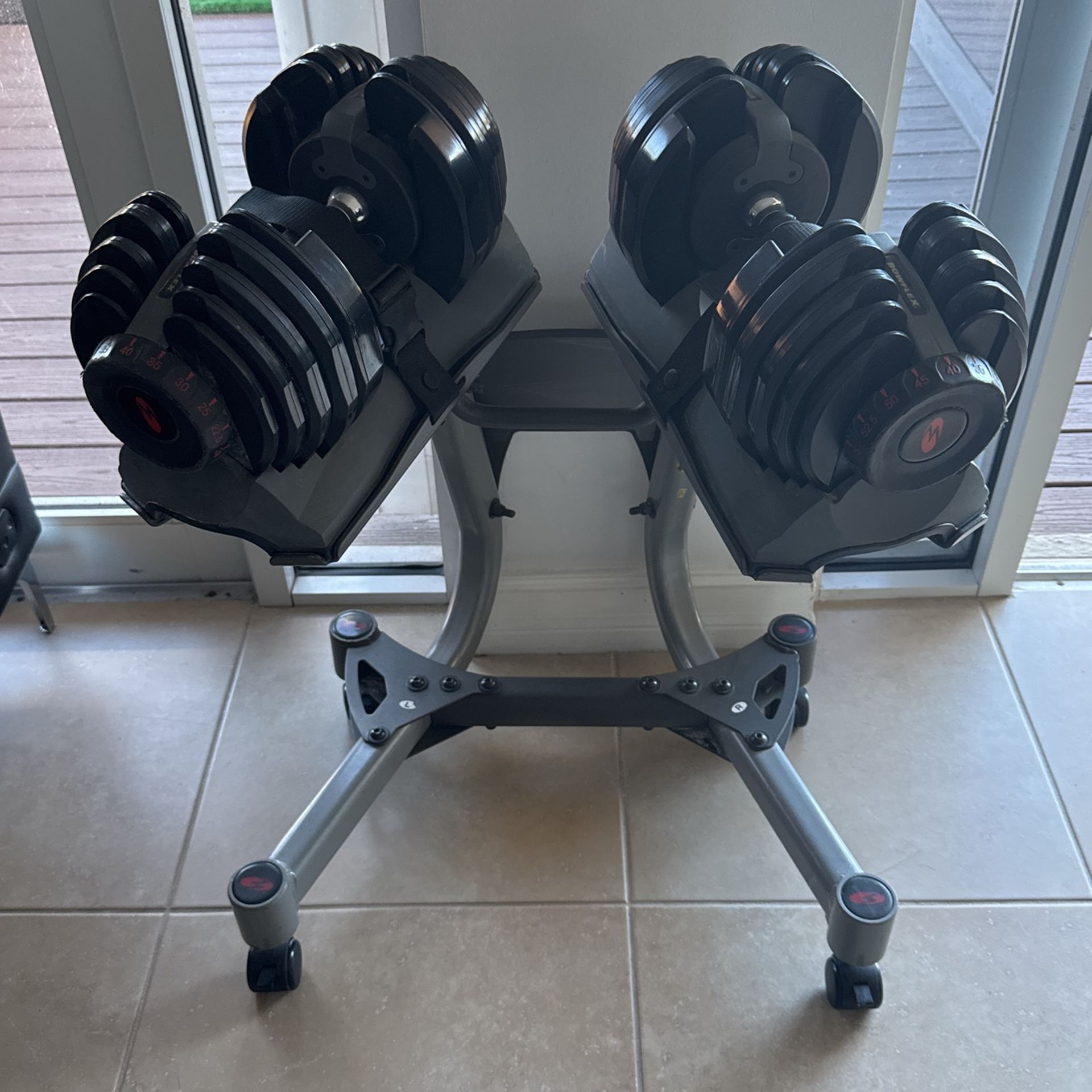 BowFlex Adjustable Dumbbells