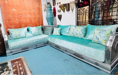 Moroccan sofa set- brand new