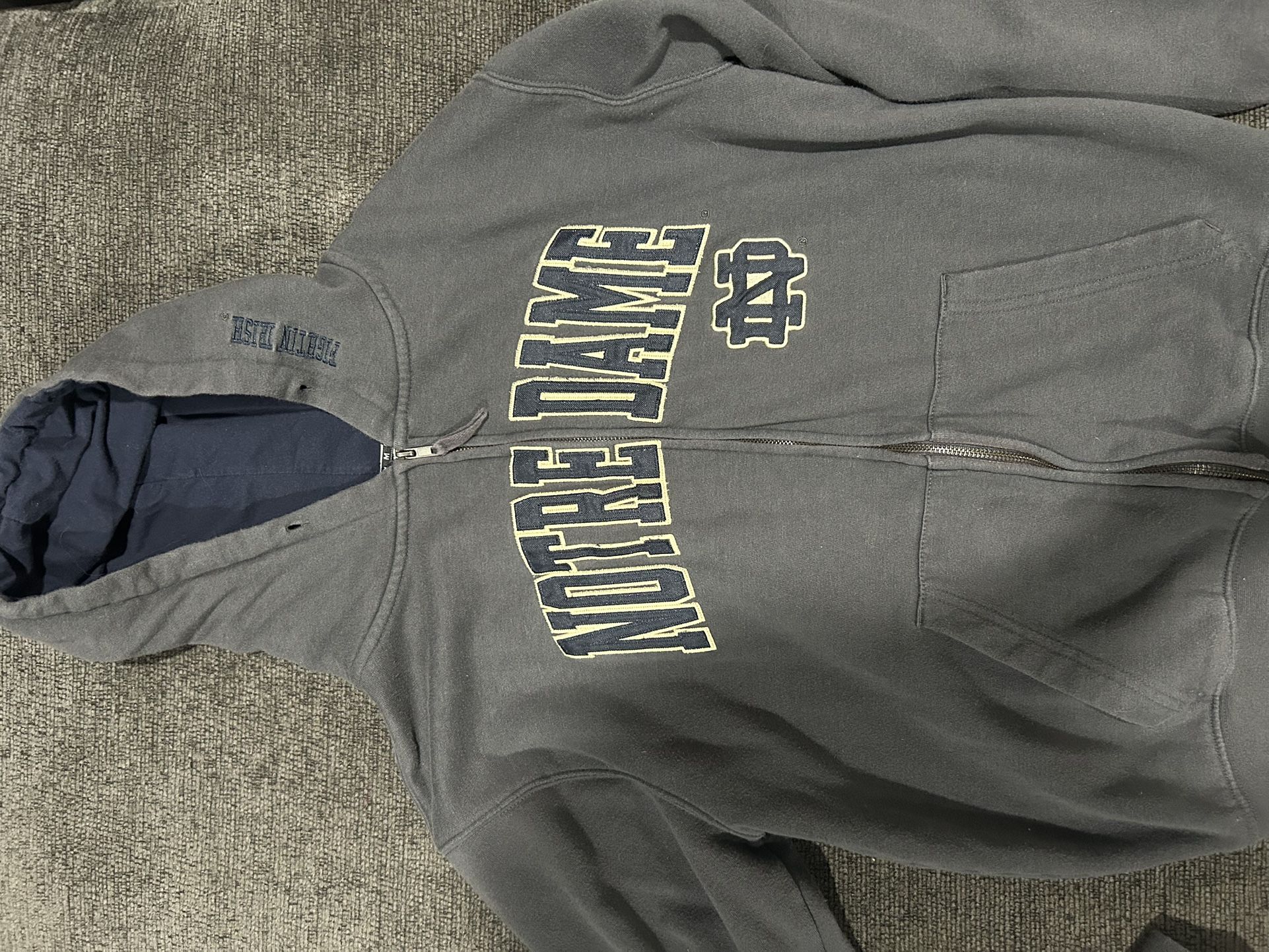 Notre Dame Zip Up